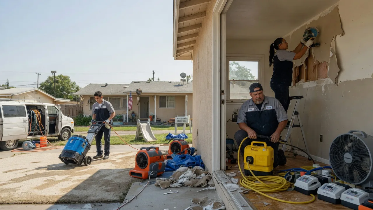Water Damage Restoration in Hungerford, TX near me